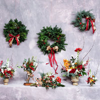 "Come One, Come All" - Wreaths - Christmas Flowers