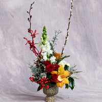 A Touch of Cheer - Christmas Flowers