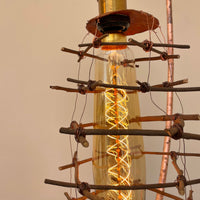 Kinetic Flower Lamp