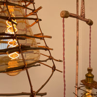 Kinetic Flower Lamp