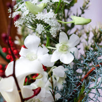 A Joyful Squeeze - Christmas Flowers -