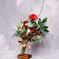 A Joyful Squeeze - Christmas Flowers -