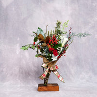 A Joyful Squeeze - Christmas Flowers -