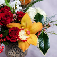 A Touch of Cheer - Christmas Flowers -