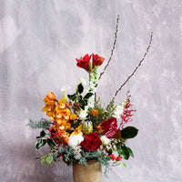 The Embrace of Revelry - Christmas Flowers