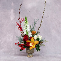 A Touch of Cheer  - Christmas Flowers