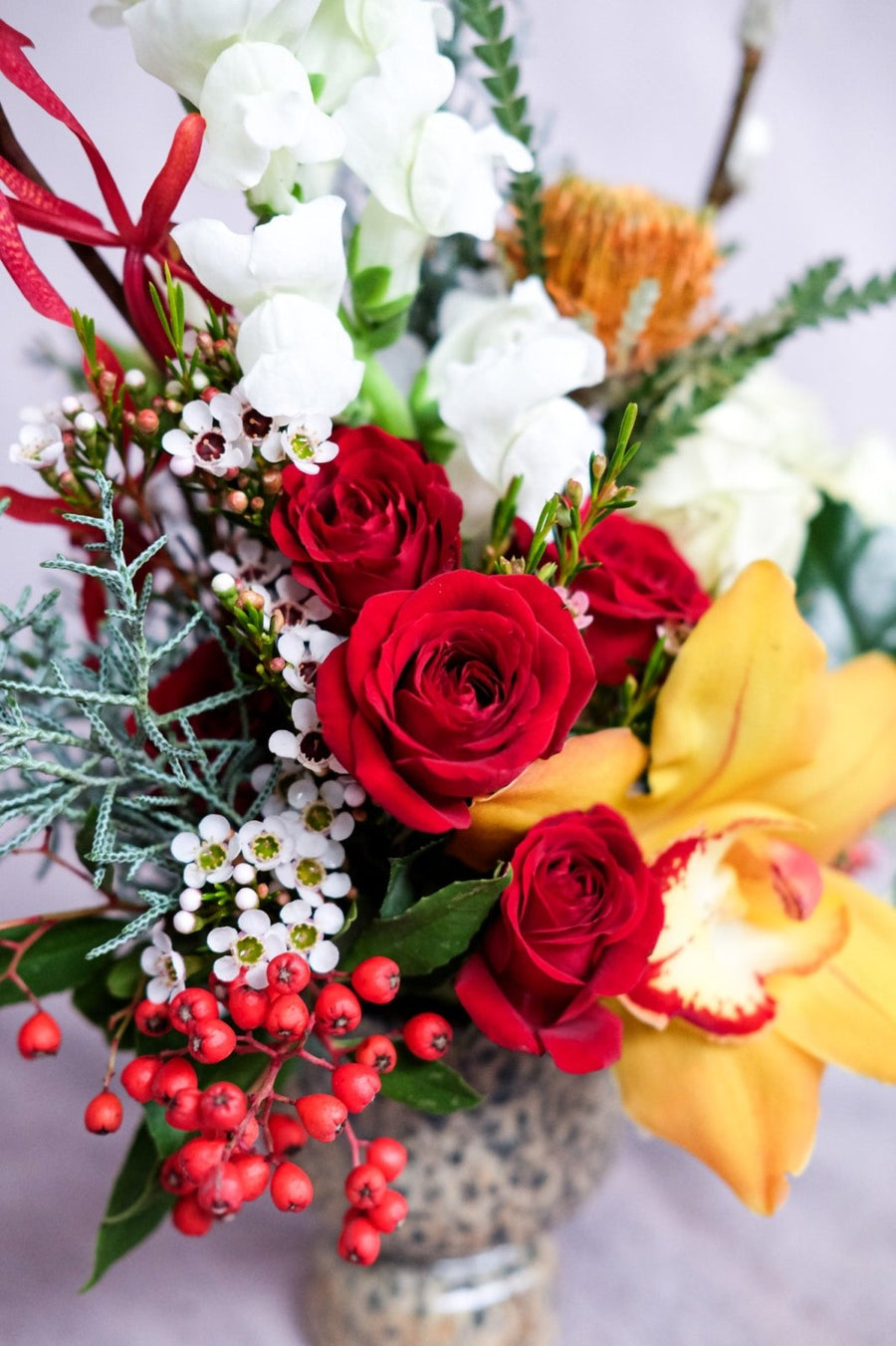 A Touch of Cheer - Christmas Flowers - 