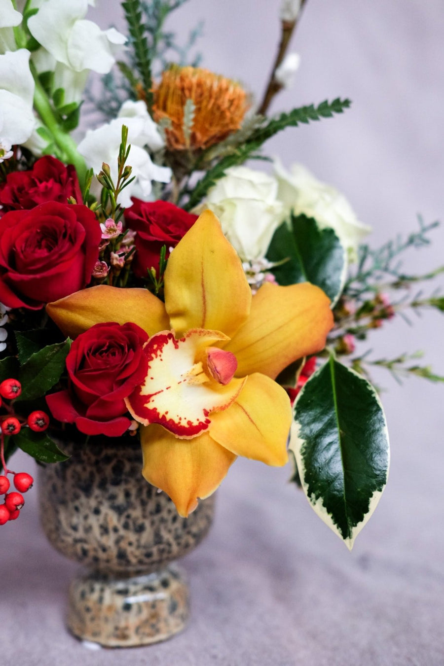 A Touch of Cheer - Christmas Flowers - 