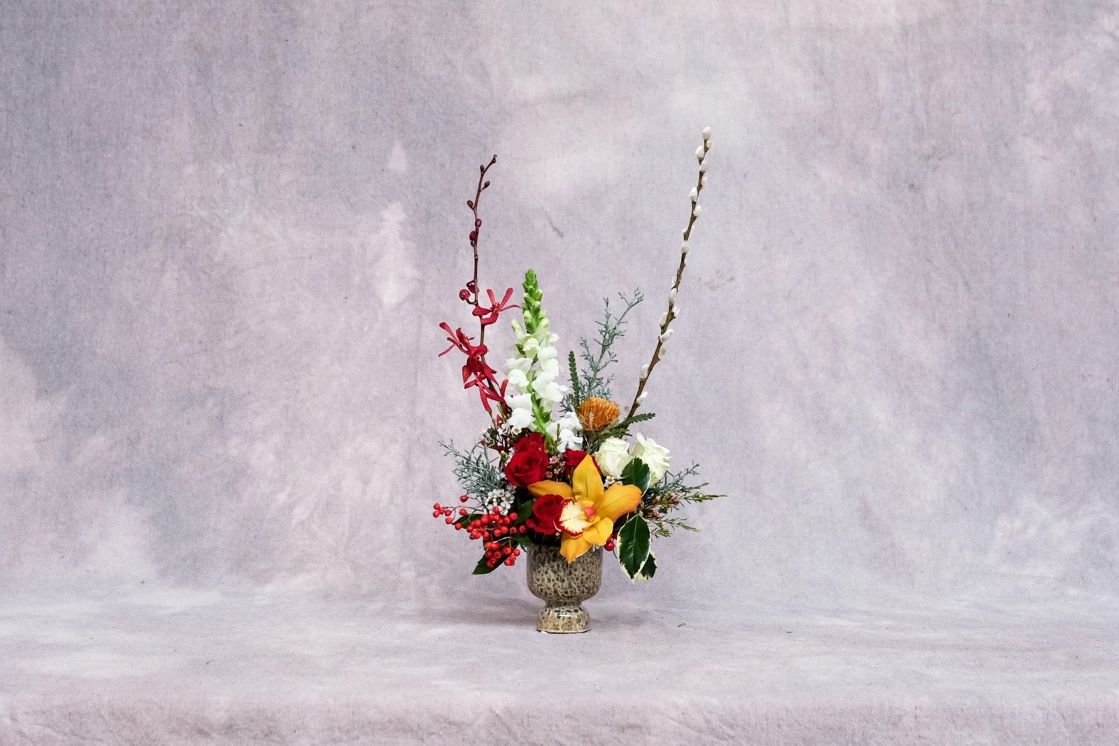 A Touch of Cheer - Christmas Flowers - 