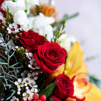 A Touch of Cheer - Christmas Flowers - 