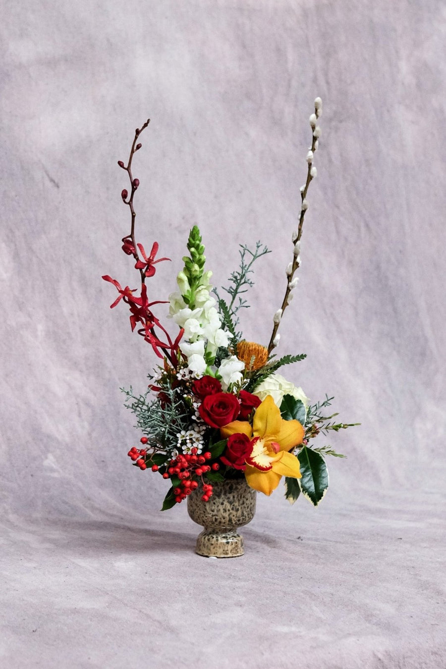 A Touch of Cheer - Christmas Flowers - 
