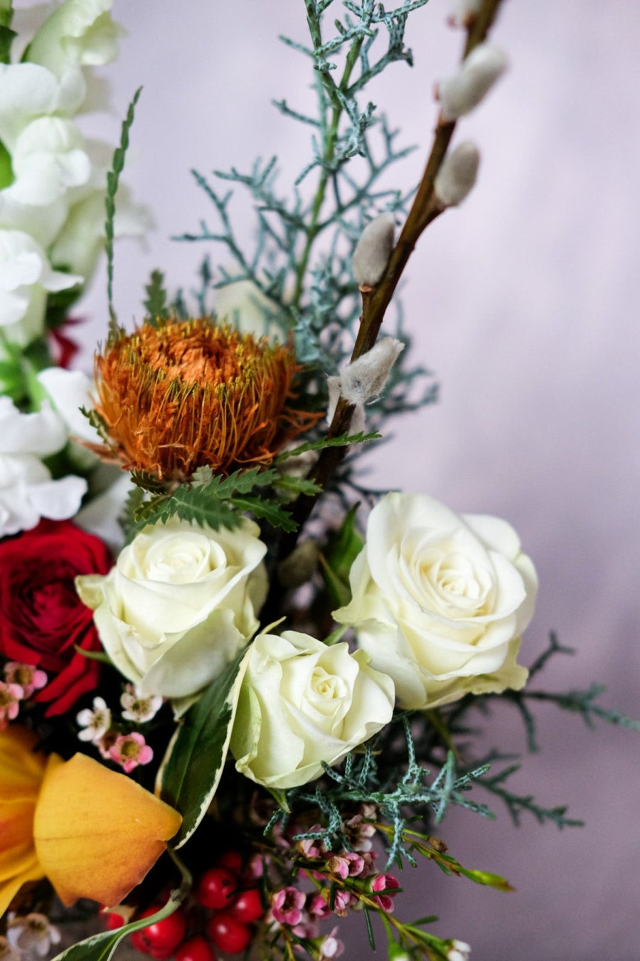 A Touch of Cheer - Christmas Flowers - 