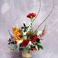 The Embrace of Revelry - Christmas Flowers