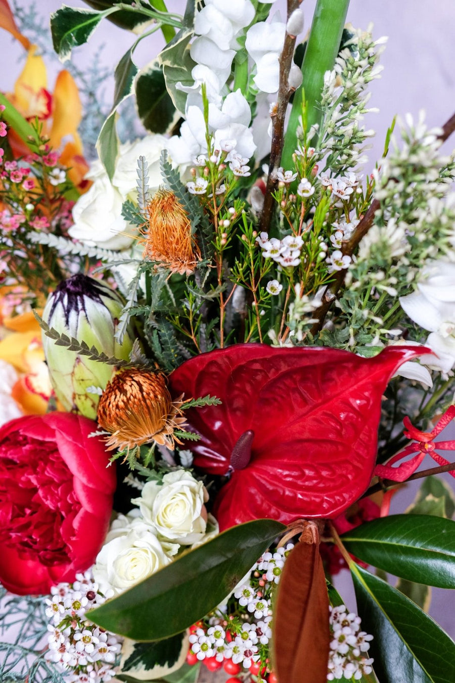 The Embrace of Revelry - Christmas Flowers - 
