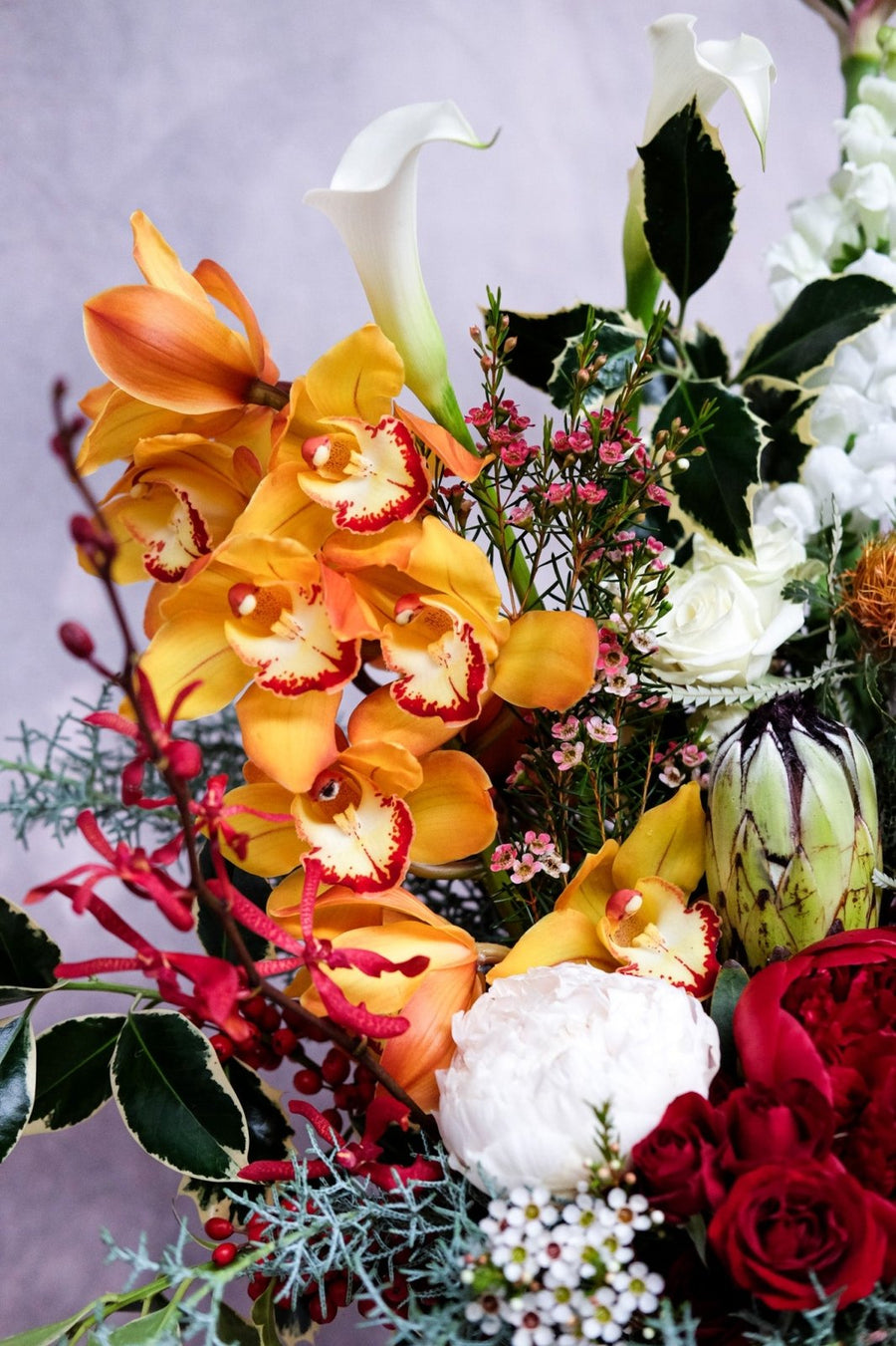 The Embrace of Revelry - Christmas Flowers - 