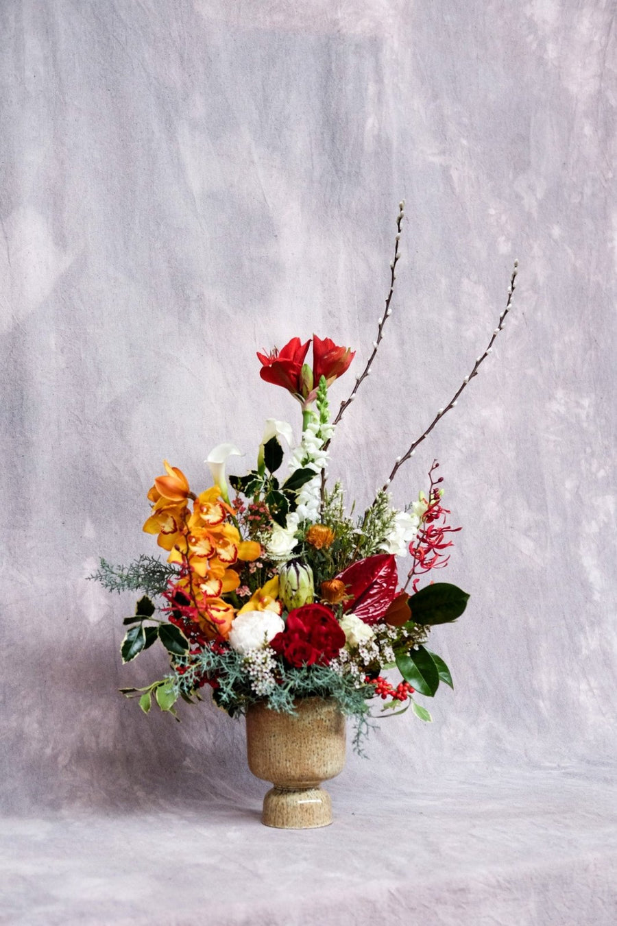 The Embrace of Revelry - Christmas Flowers - 