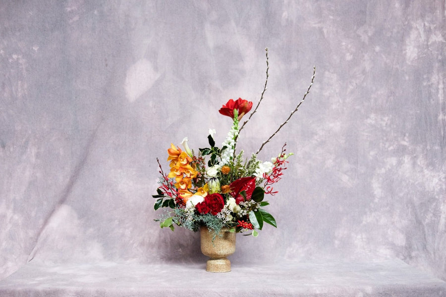 The Embrace of Revelry - Christmas Flowers - 