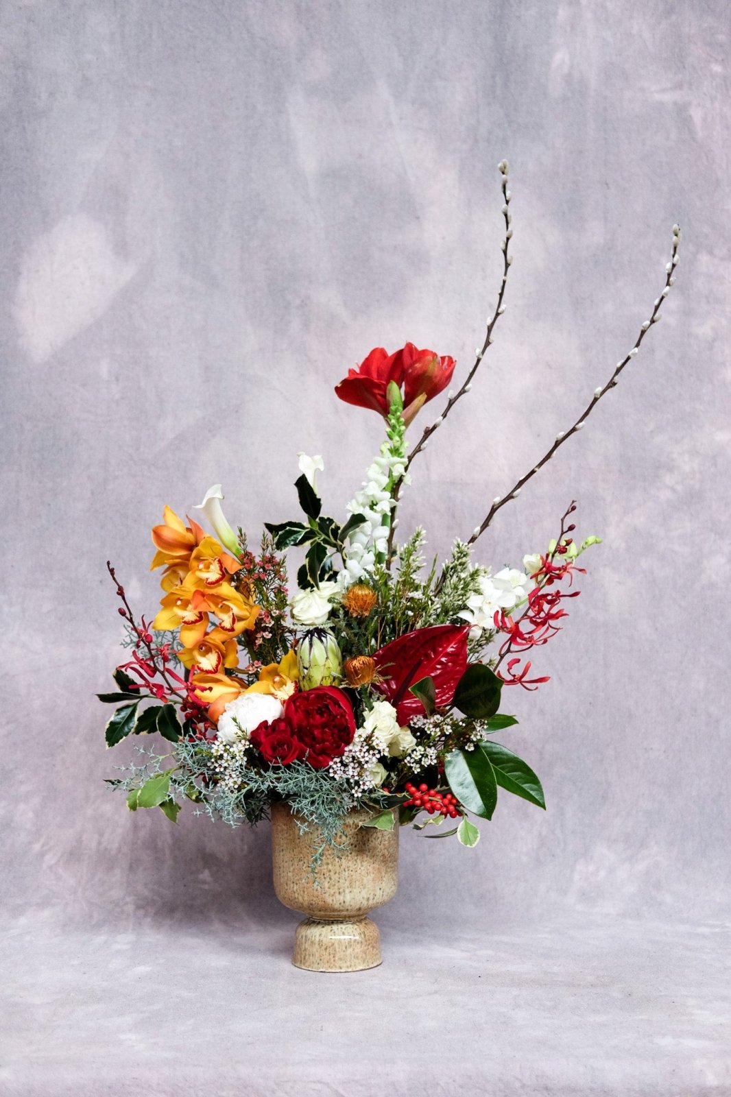 The Embrace of Revelry - Christmas Flowers - 