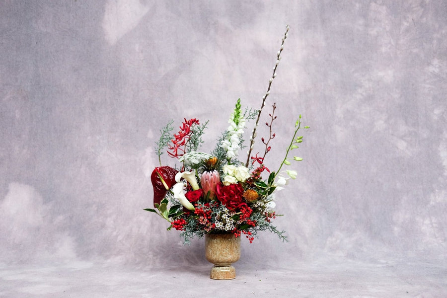 The Spirit of the Gleeful - Christmas Flowers - 