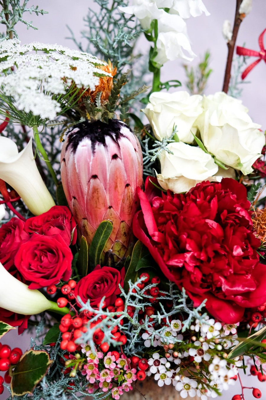 The Spirit of the Gleeful - Christmas Flowers - 