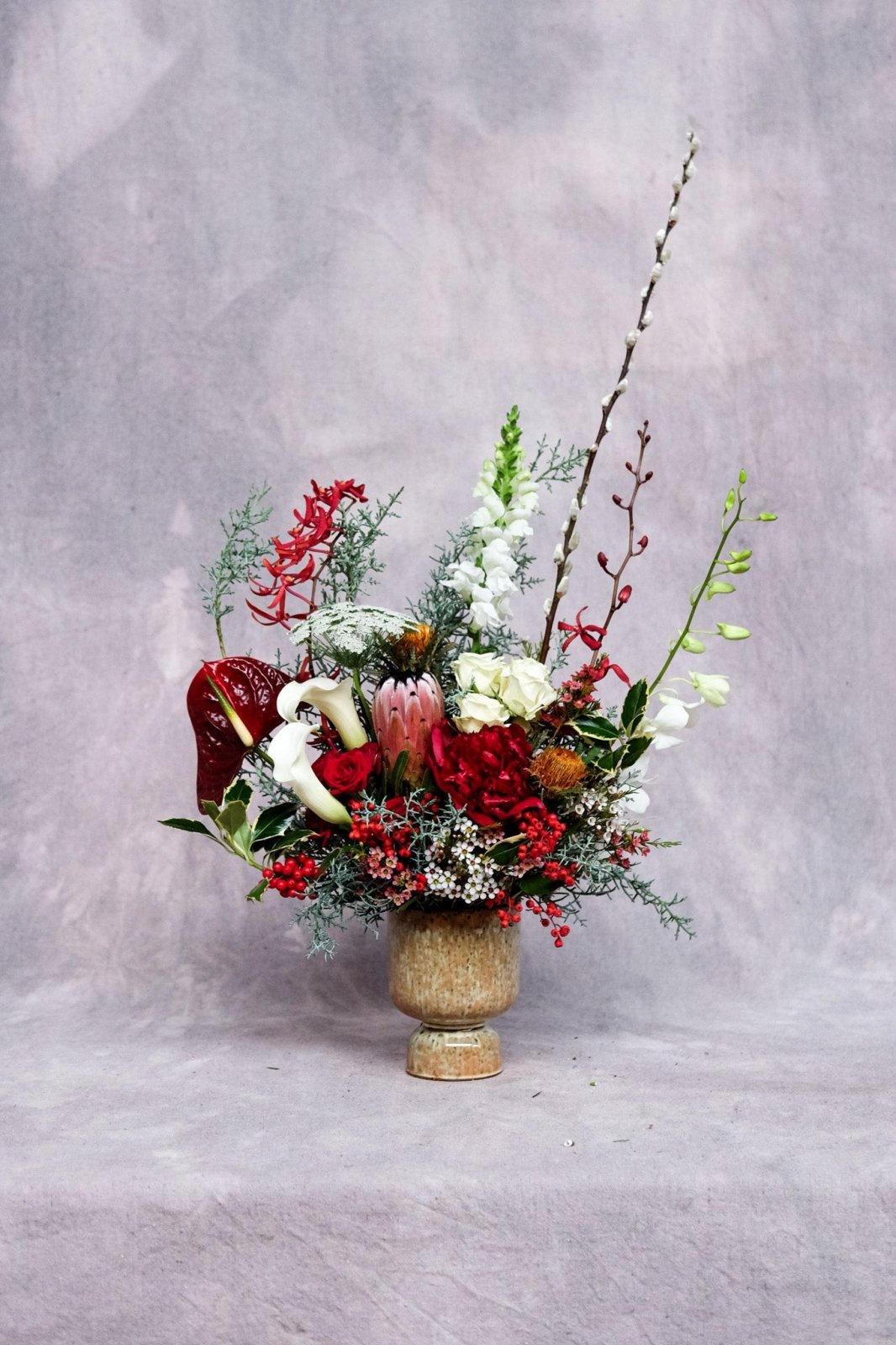 The Spirit of the Gleeful - Christmas Flowers - 