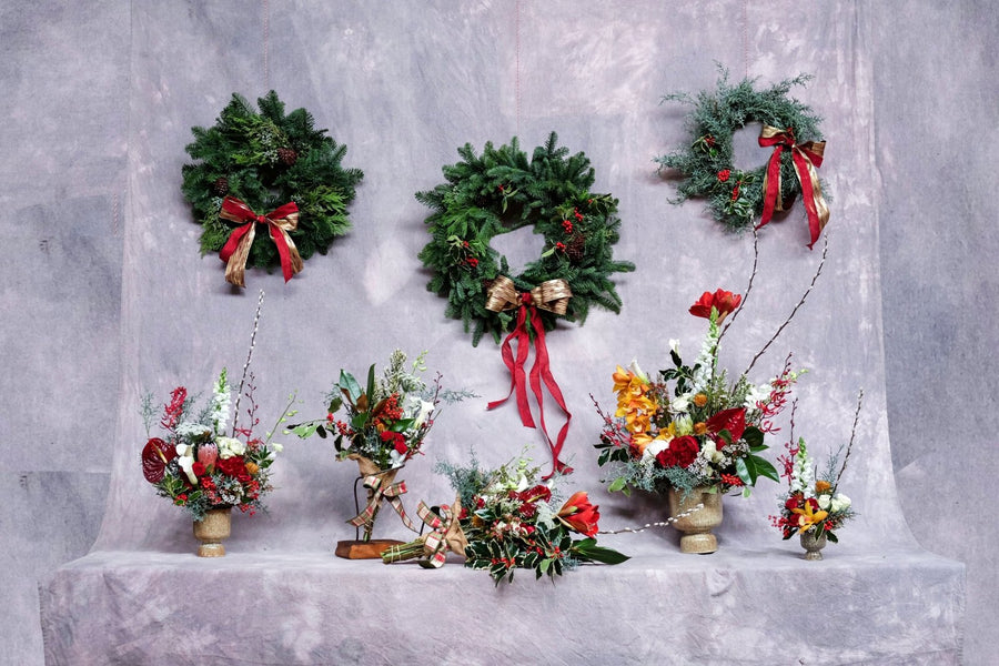 The Spirit of the Gleeful - Christmas Flowers - 