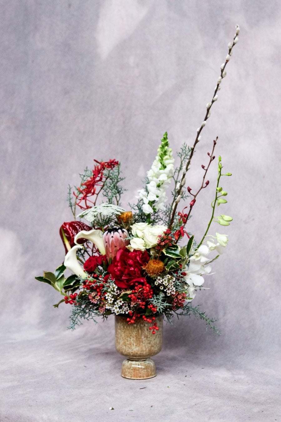 The Spirit of the Gleeful - Christmas Flowers - 