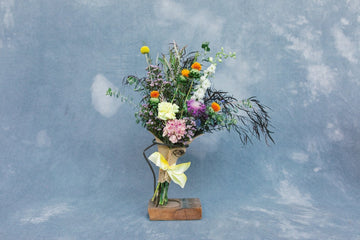 The Rennie hand-tied bouquet by The Unlikely Florist