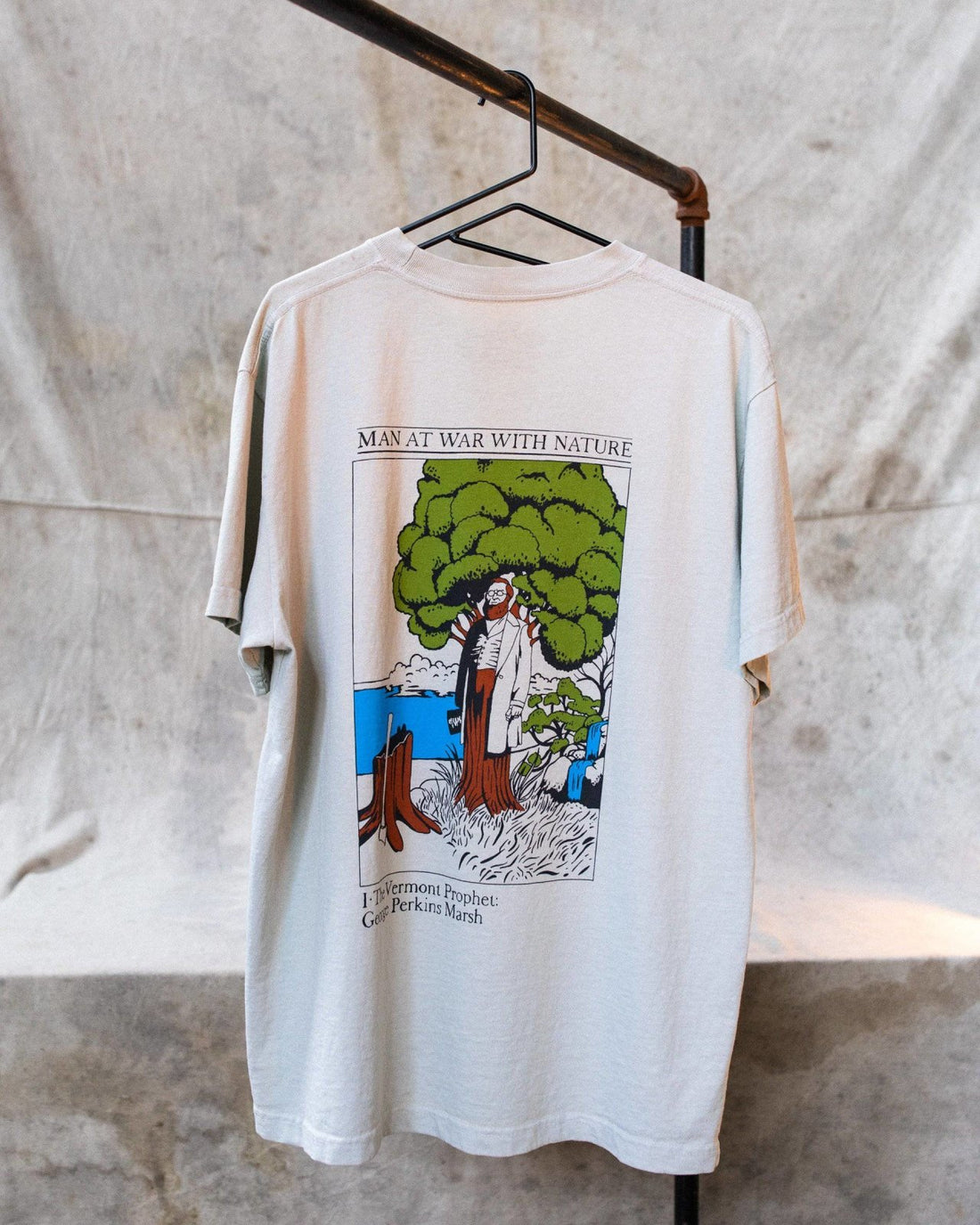 Man At War With Nature, Shirt Delivery, The Unlikely Florist