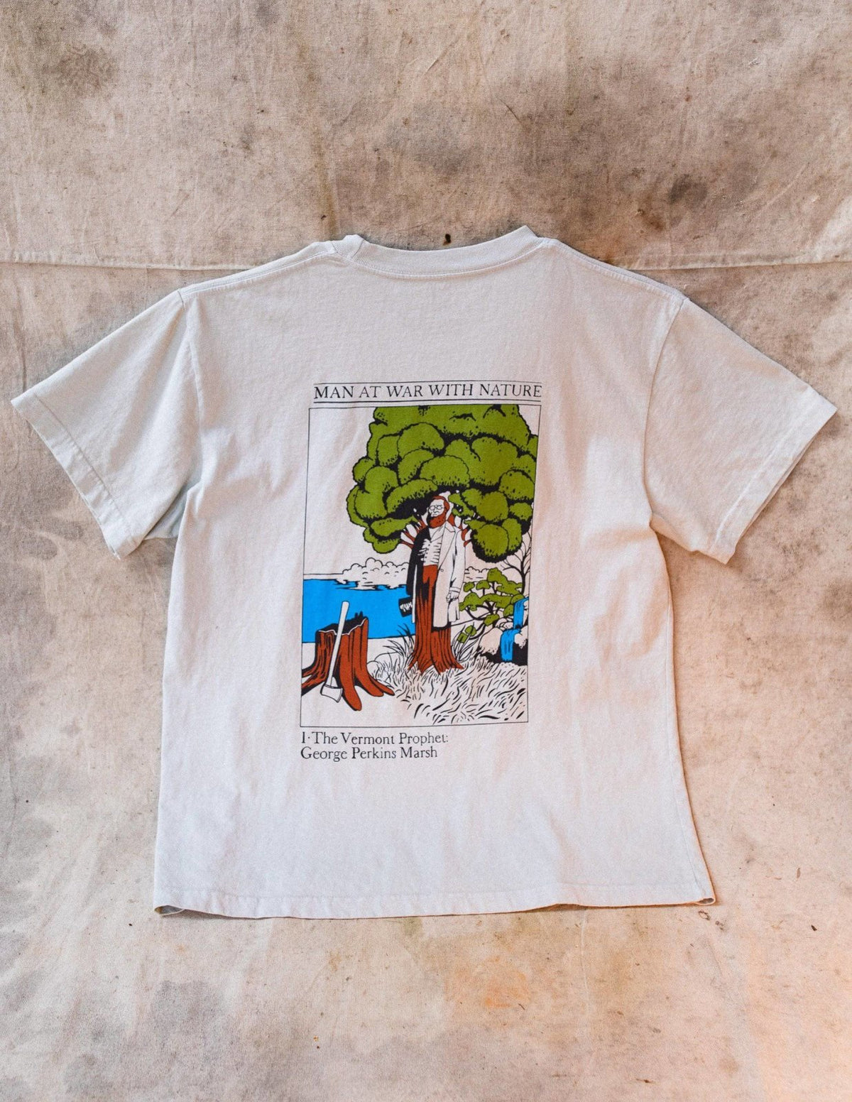Man At War With Nature, Shirt Delivery, The Unlikely Florist